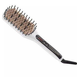 Remington Shine Theraph Argan Oil & Keratin Infused Heated Straightening Brush